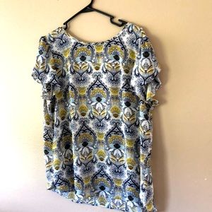 Flutter Sleeve Loft Blouse